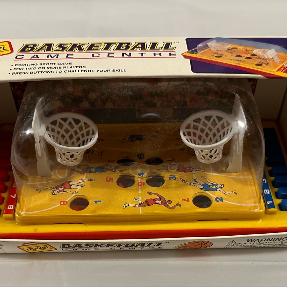 Vintage Talentology travel Basketball 🏀 Game Centre.